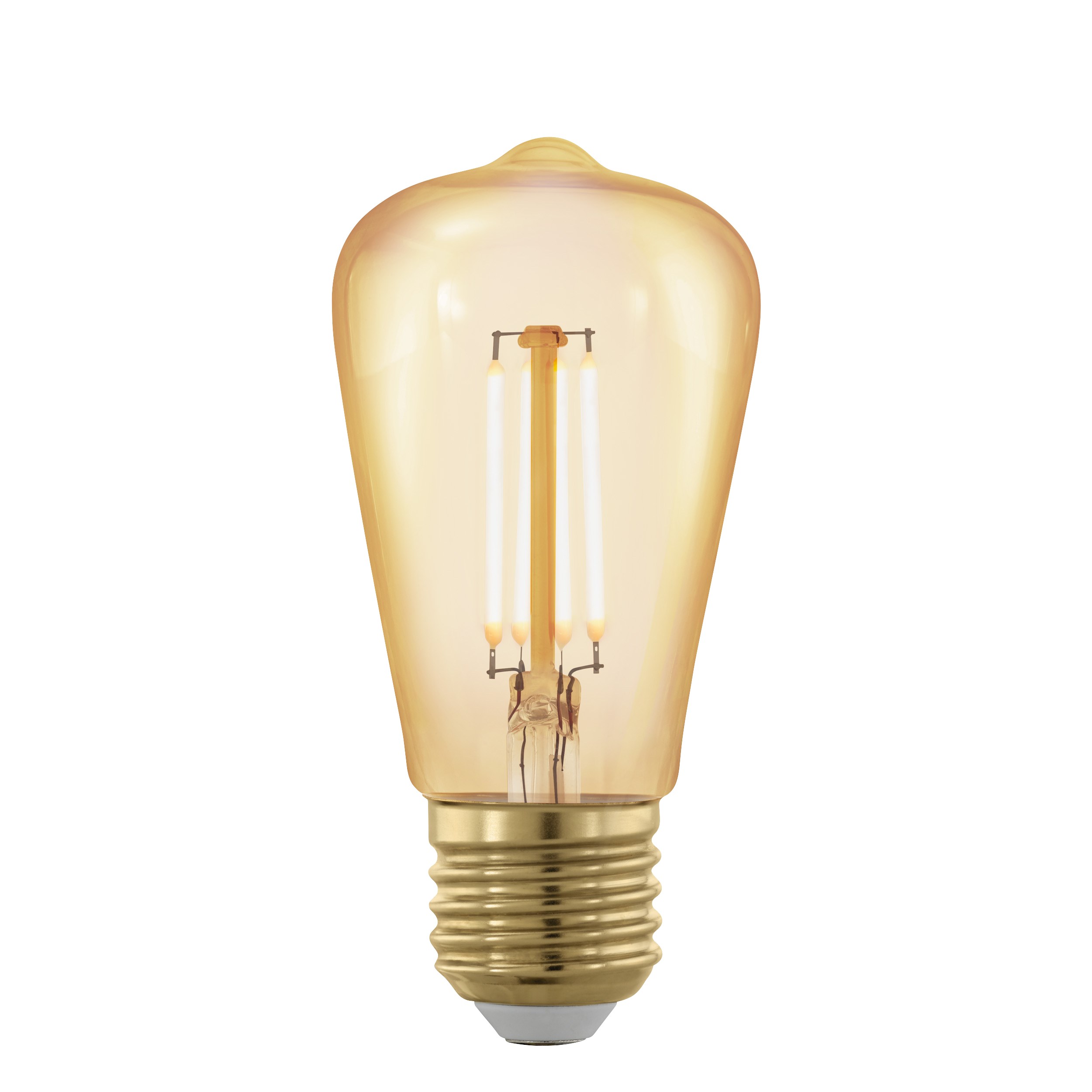 Eglo LED pære deko 10,2 x 4,8 cm sokkel e27 - Edison amber