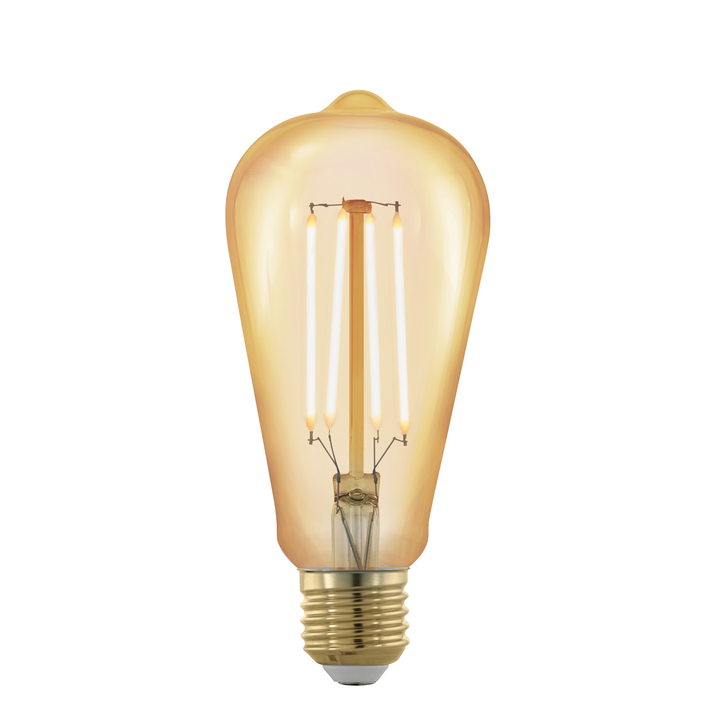 Eglo LED pære deko 14,2 x 6,4 cm sokkel e27 - Edison amber