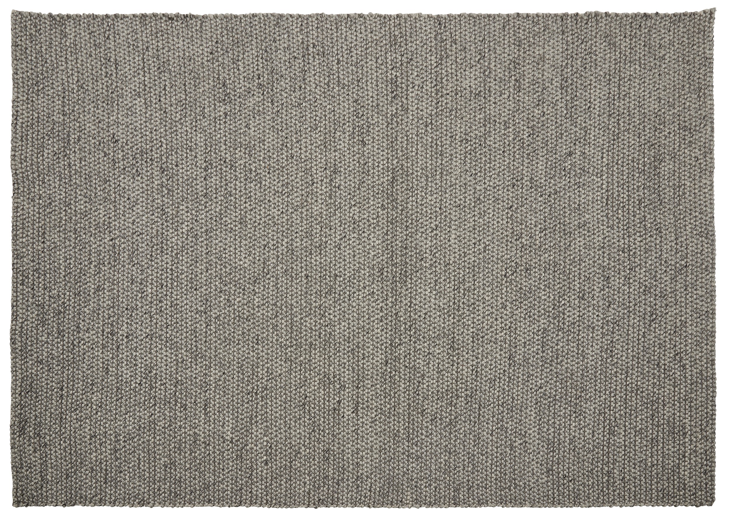 Poloma Kelim tæppe 170 x 240 cm - Lysegrå uld