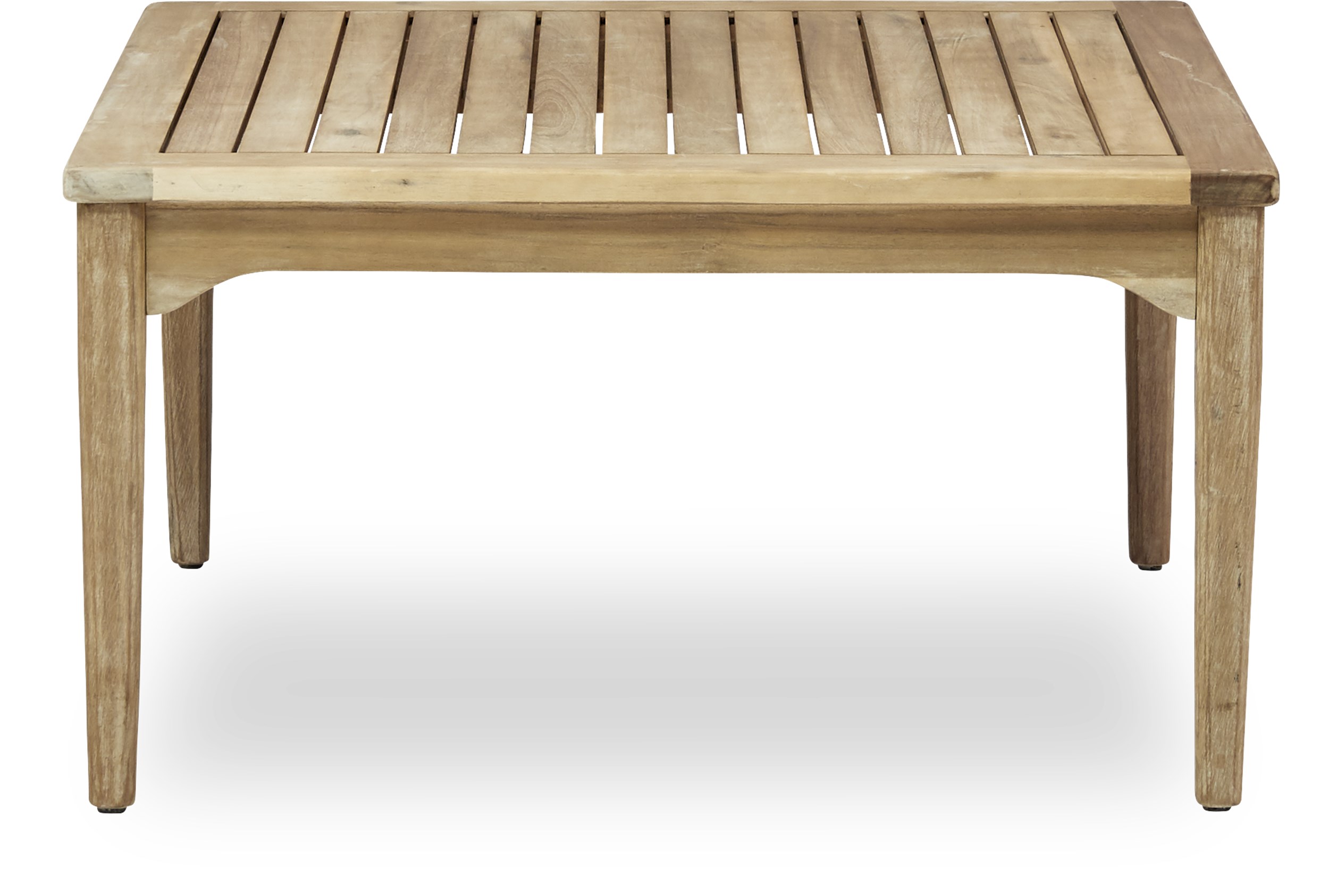 Molini Loungebord 80 x 80 x 43 cm - Olieret FSC® akacie, gråtonet