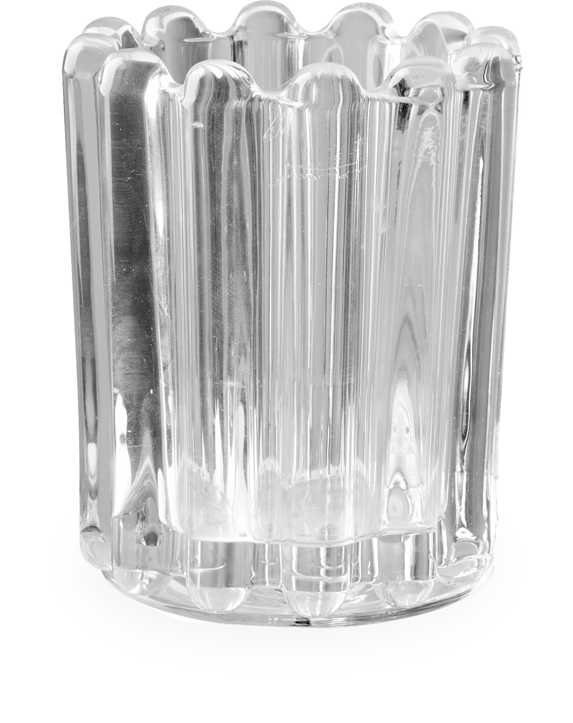 Nizza Fyrfadsstage 11,2 x 9,5 cm - Klar glas