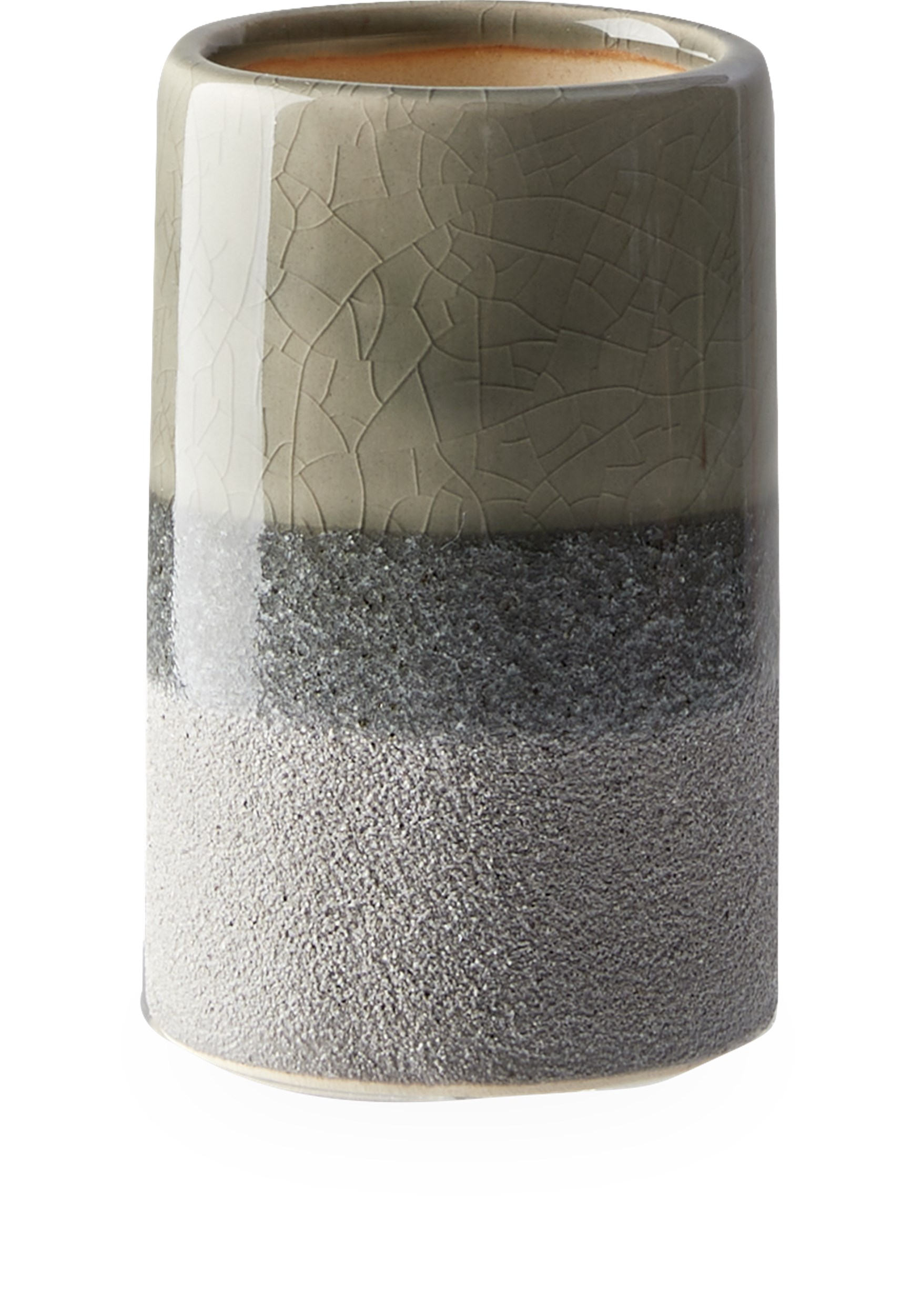 Oana Vase 10 x 6 cm - Grøn keramik