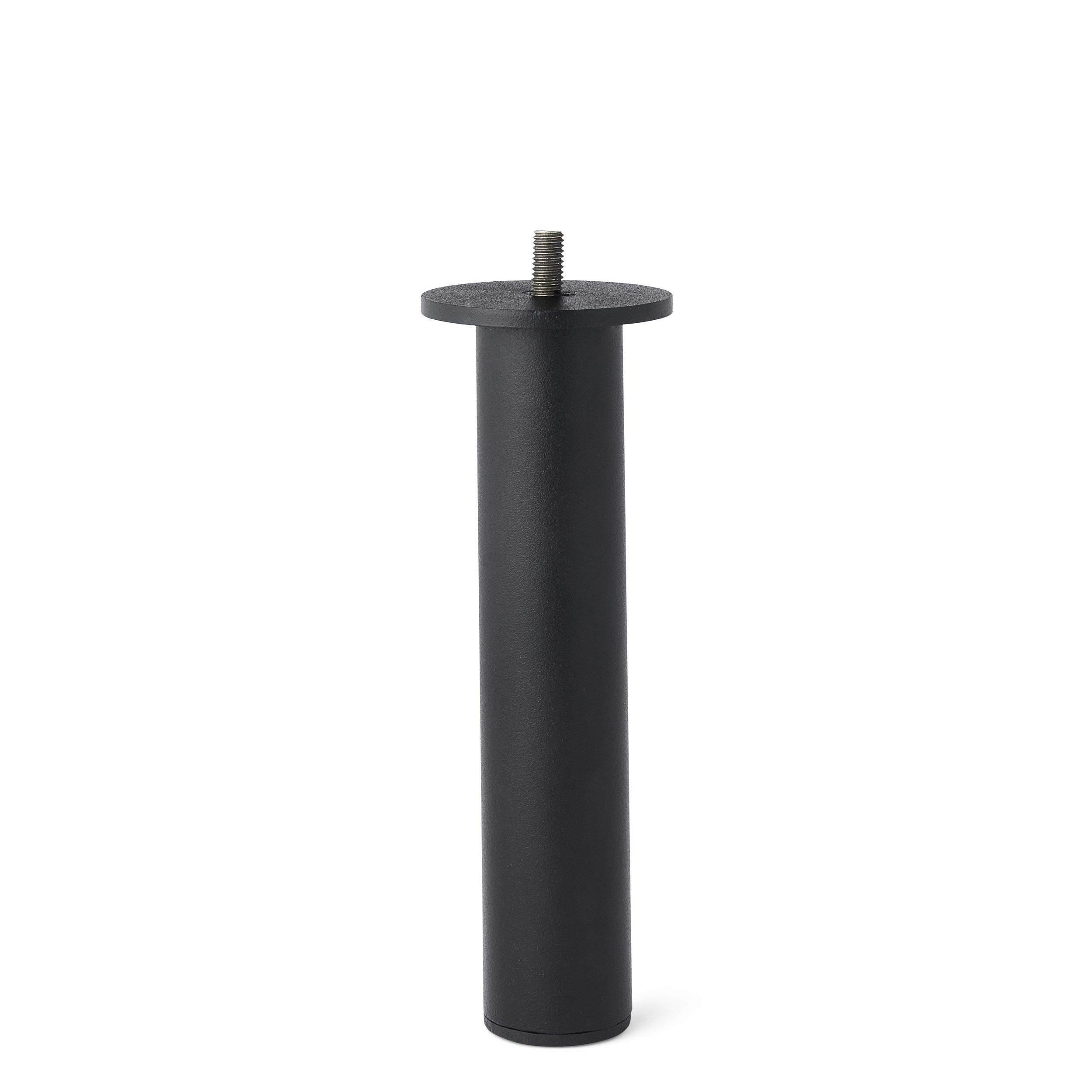 Dunlopillo Black Sengeben 17 cm - Sort stål og sæt m/4 stk