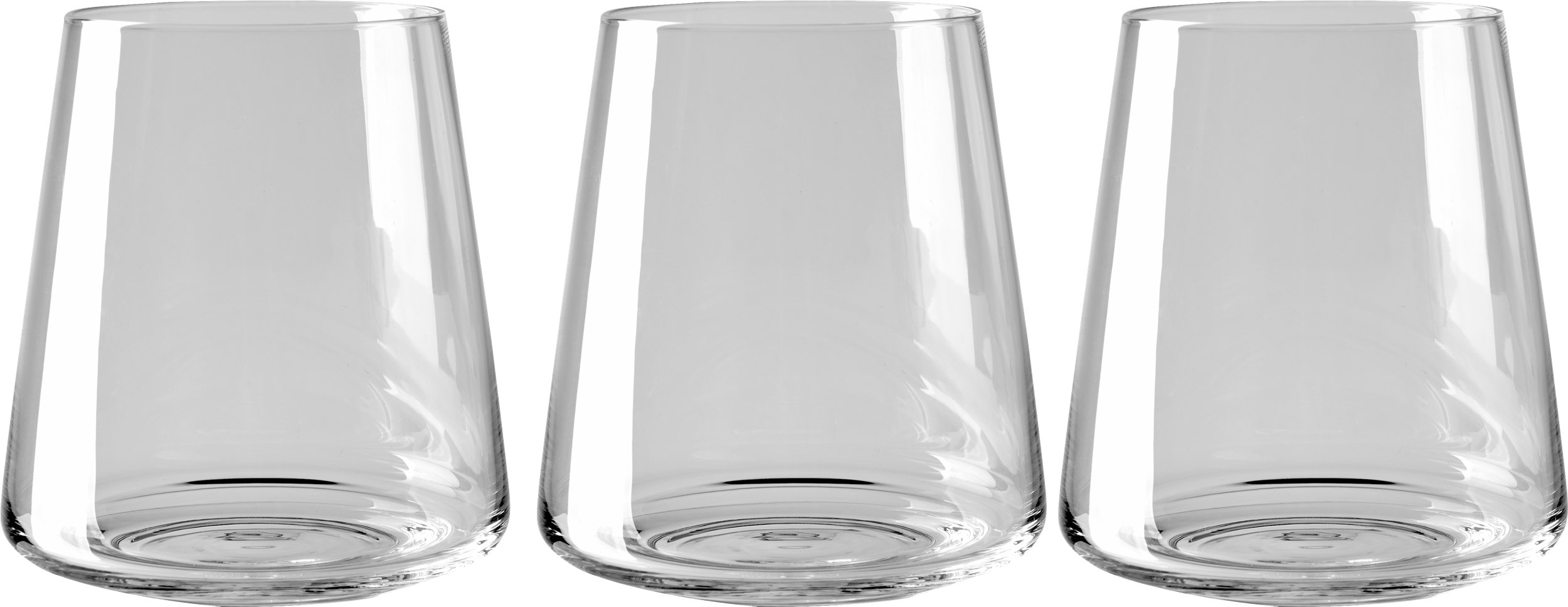 Liva Vandglas 3 stk i æske - Klar glas