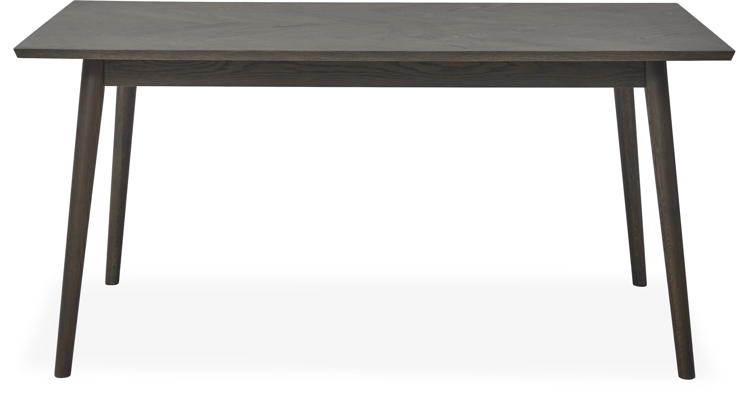 Richmond Spisebord 160 x 95 x 76,2 cm - Top i røgfarvet voksbehandlet egefinér og ben i røgfarvet voksbehandlet massiv eg