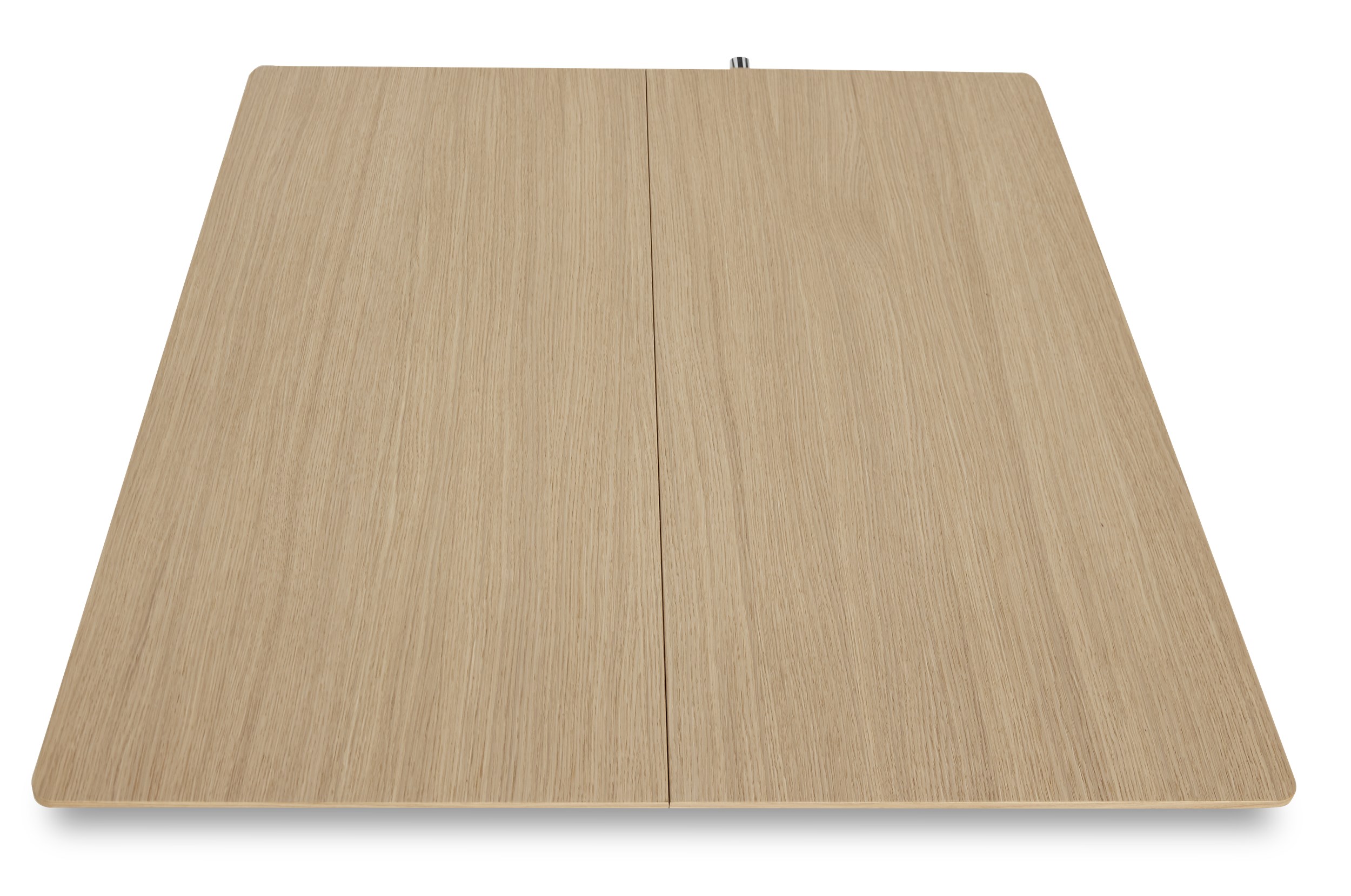 Space Tillægsplade 100,5 x 2 x 90 cm - Hvidpigmenteret matlakeret egefinér, kant i hvidpigmenteret matlakeret eg og 1 stk.