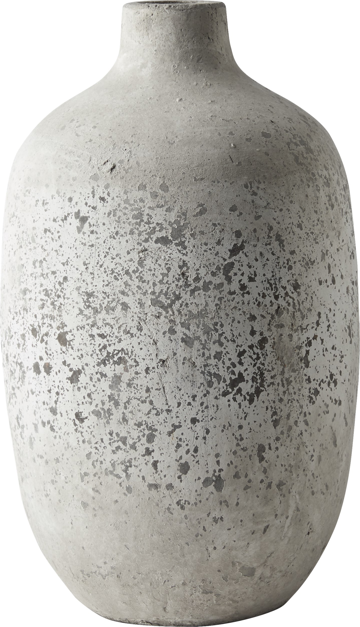 Alesso Vase 43 x 25 cm - Hvid terracotta