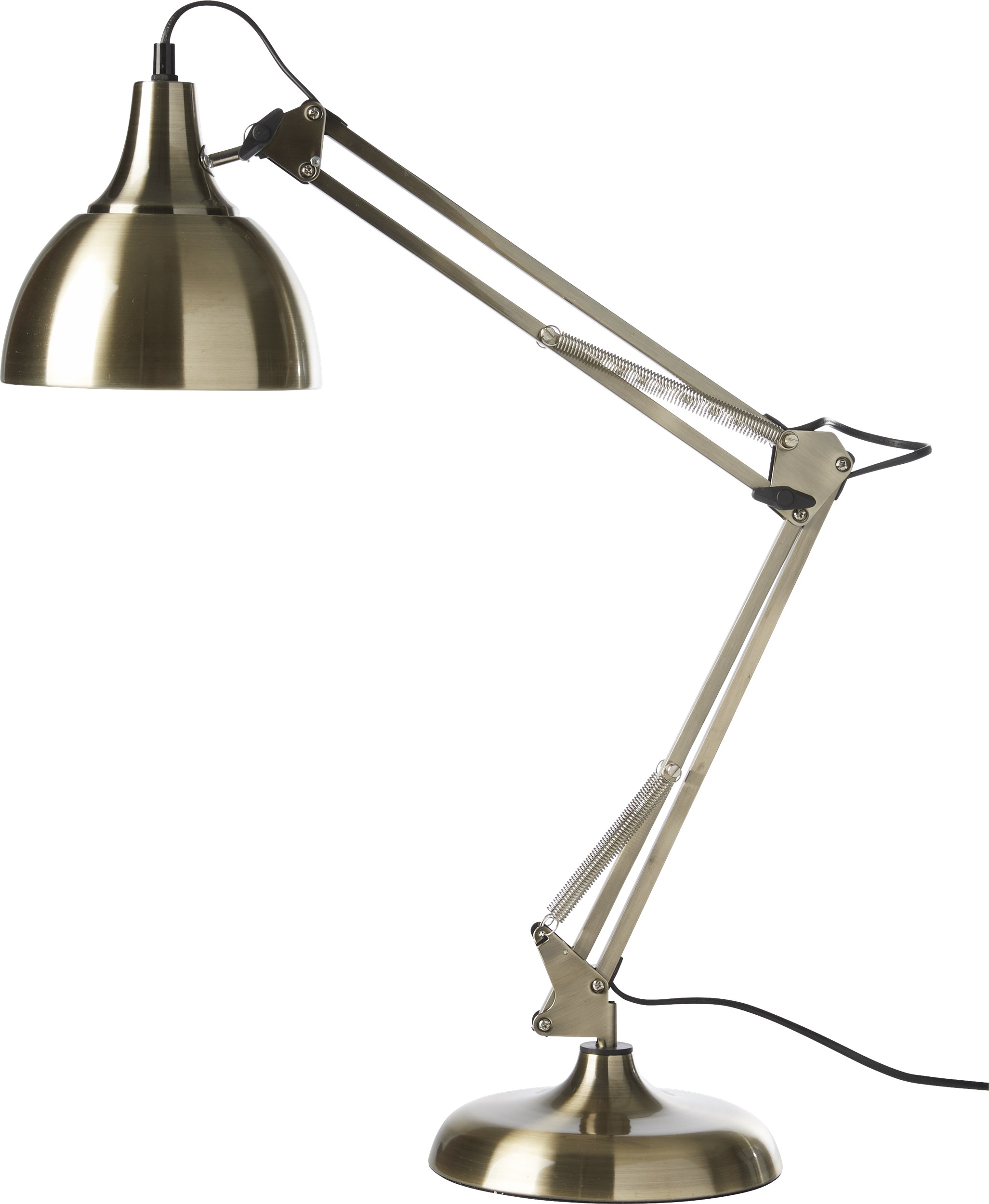 Hobby deluxe Bordlampe 70 x 19 cm - Messingfarvet metal