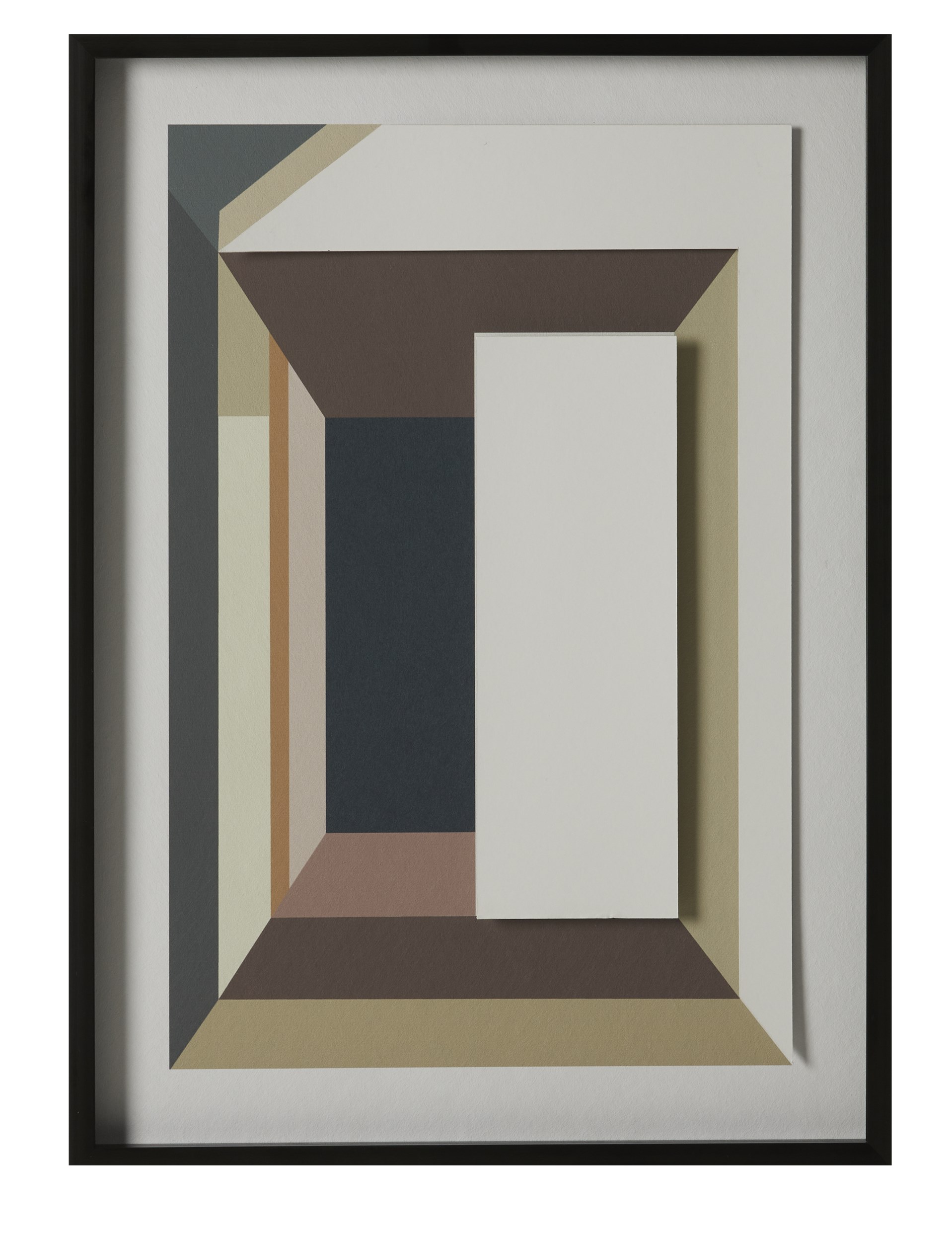 Frida Plakat med ramme 54 x 74 x 3 cm - Grafisk motiv, med 3D effekt og med sort ramme