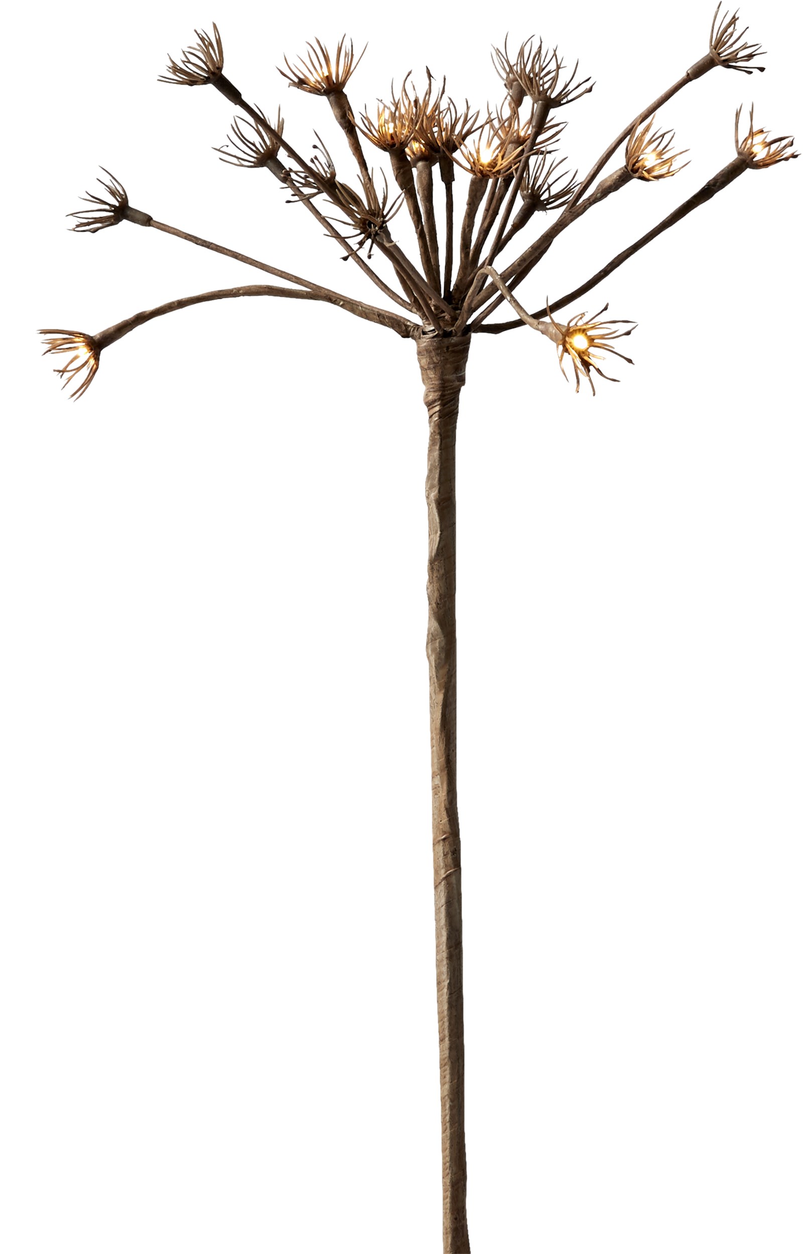 Bjørneklo LED kunstig plante 76 x 28 cm 