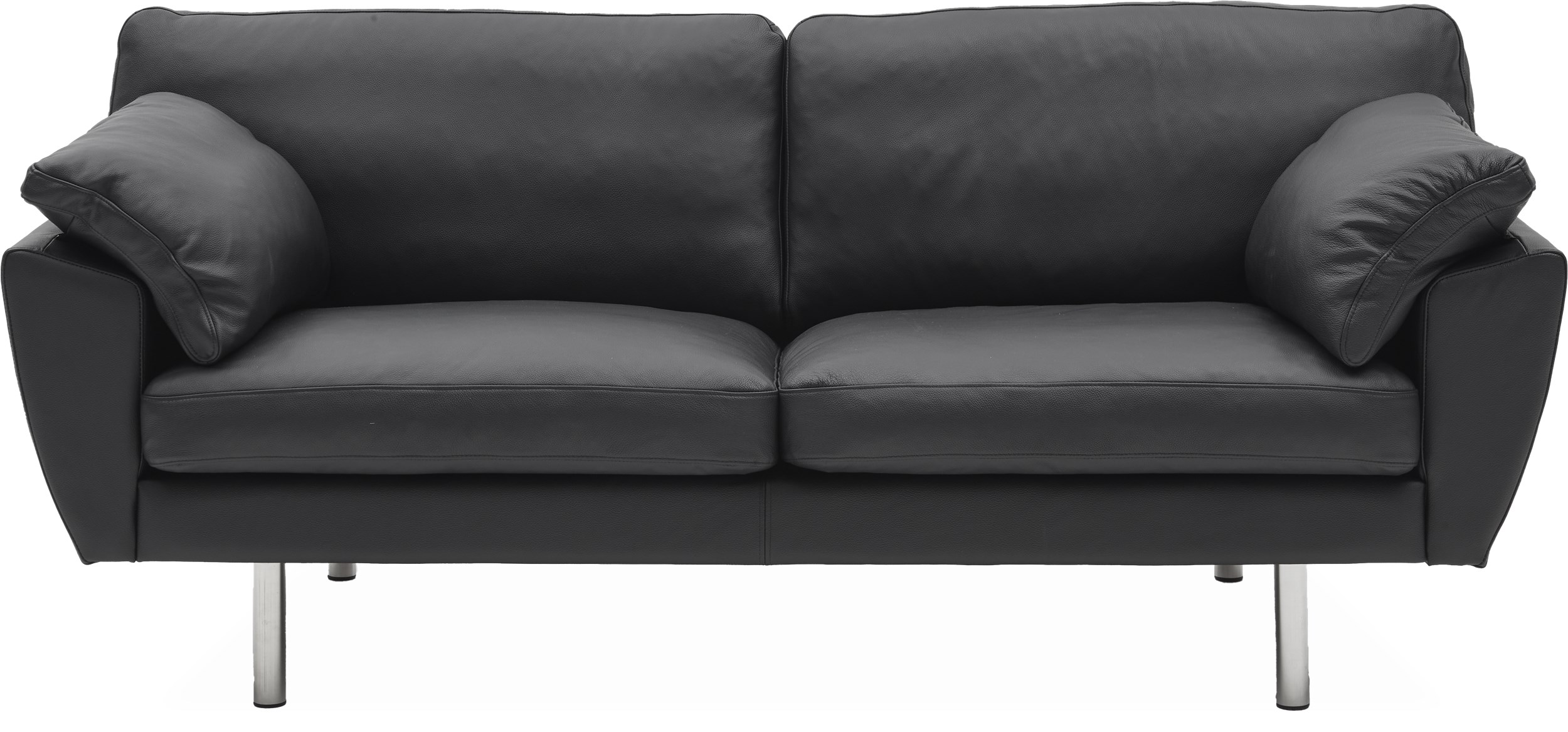 Sort | Stort af sofaer i sort læder |