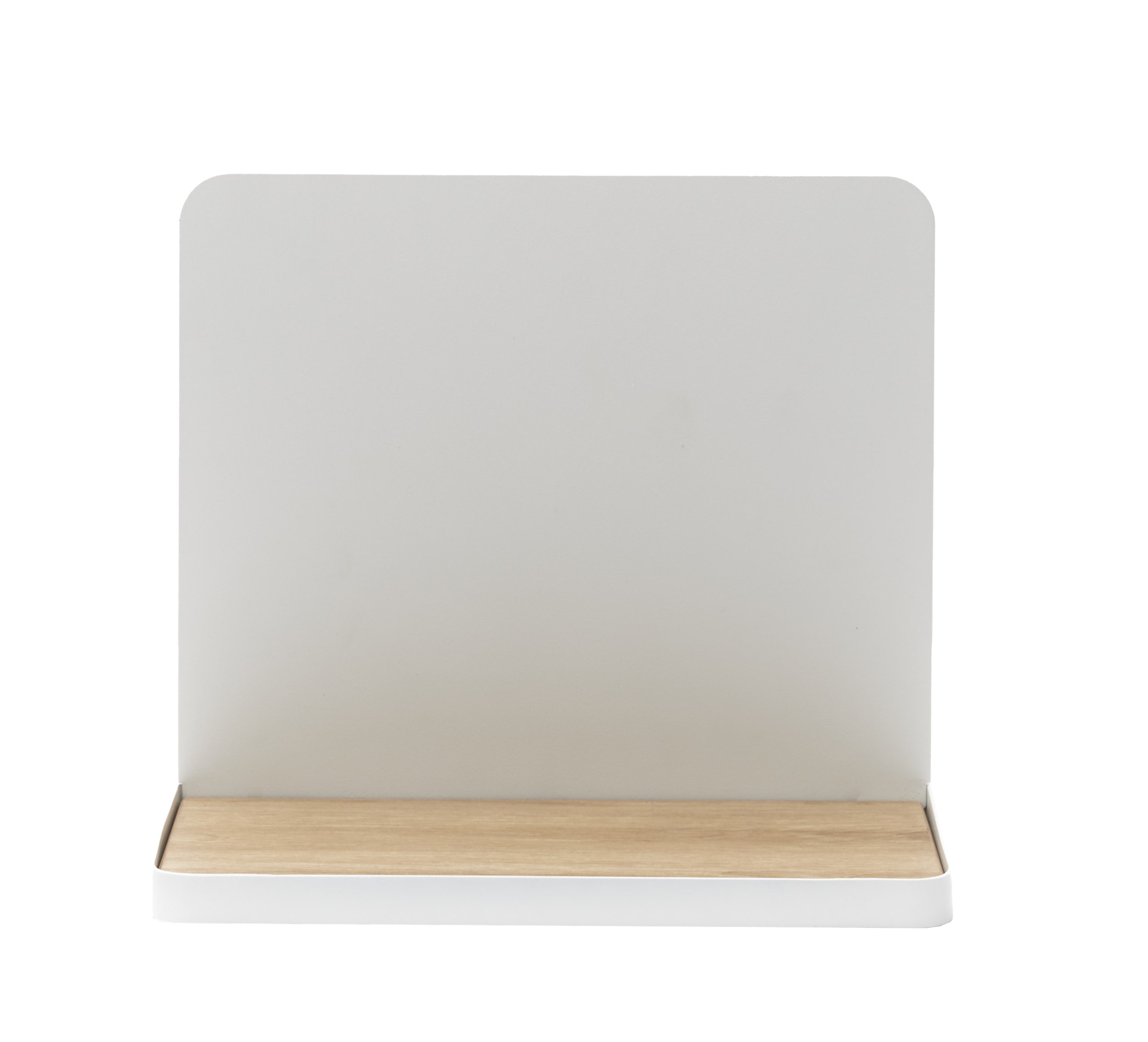 Trey Sengebord - Hvid pulverlakeret metal og bagplade i hvid metal