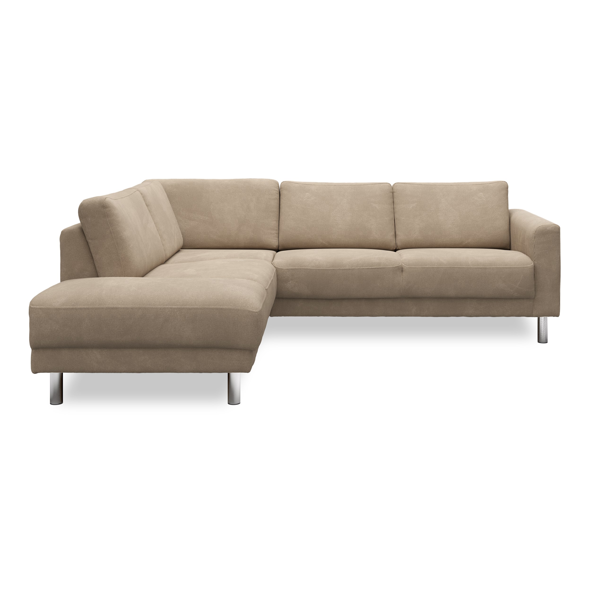 cleveland venstrevendt sofa med pufafslutning 