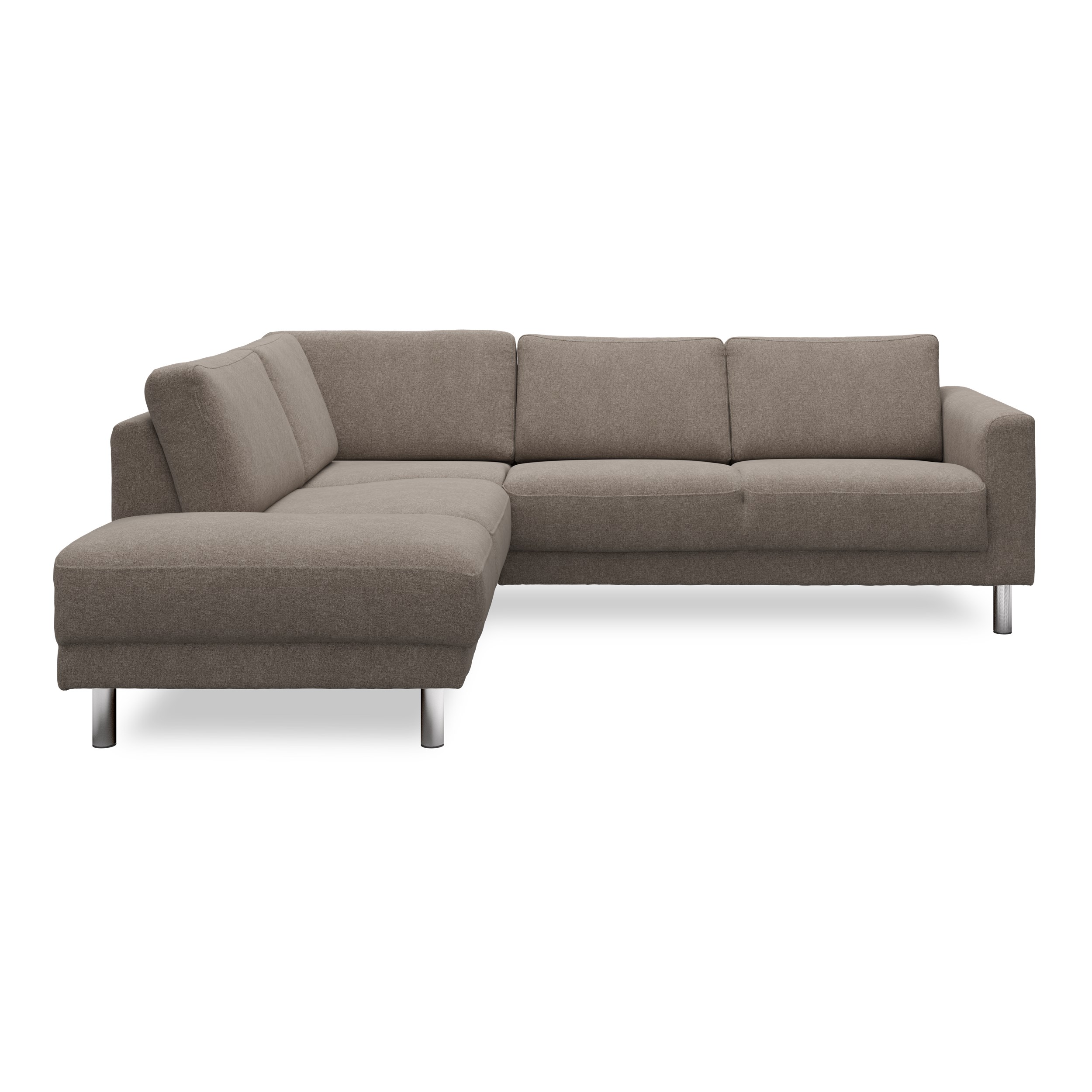 cleveland venstrevendt sofa med pufafslutning 