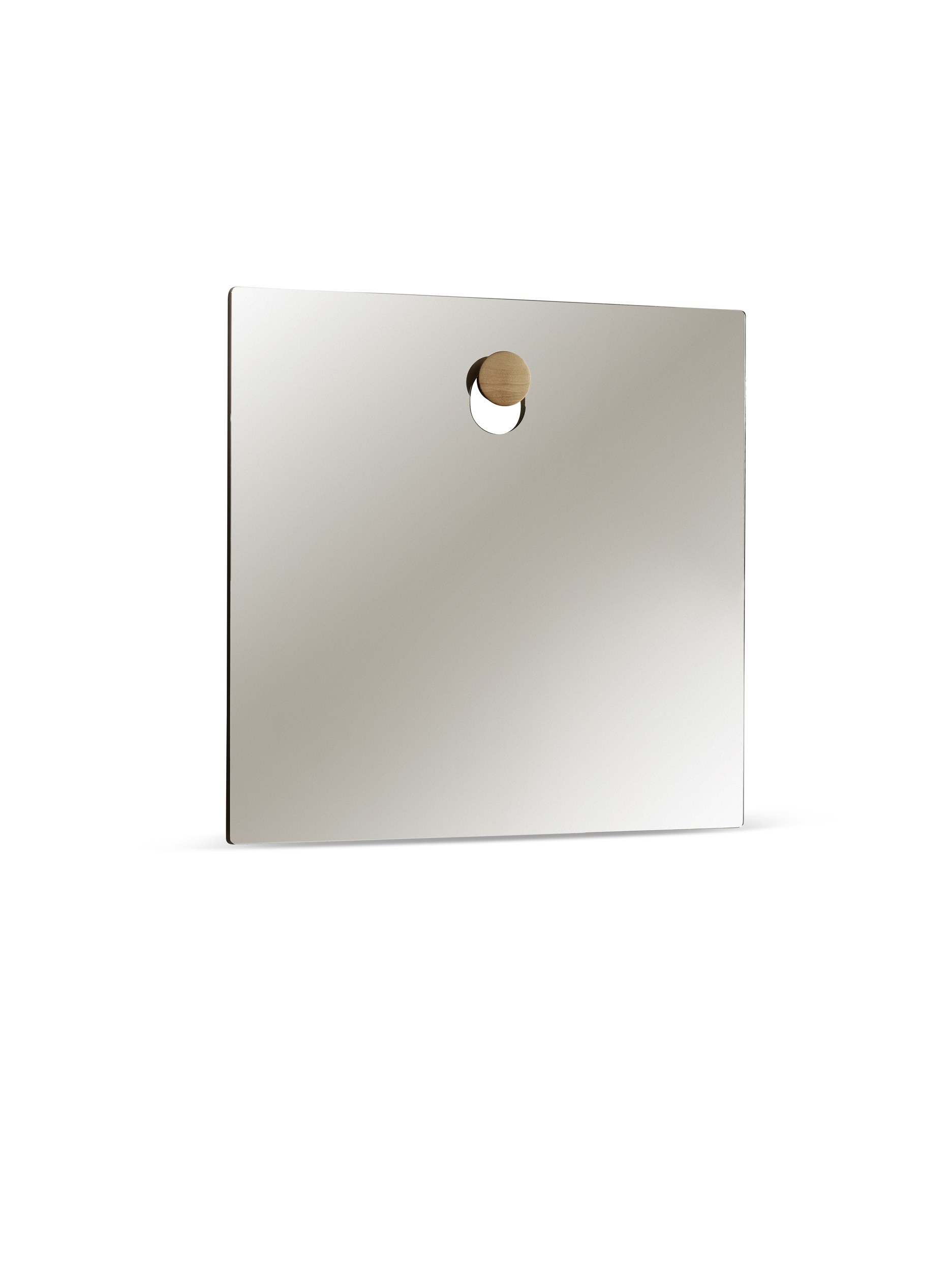 Mistral Classic Spejl 90 x 90 x 0,4 cm + knage i eg