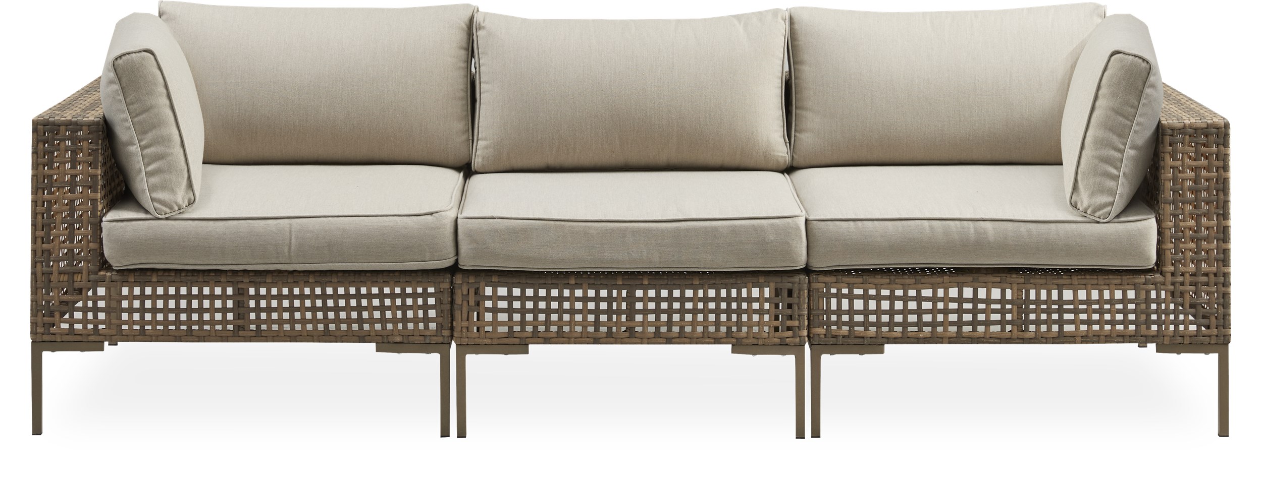 Serino Loungehavesæt med 1 sofa sandfarvet