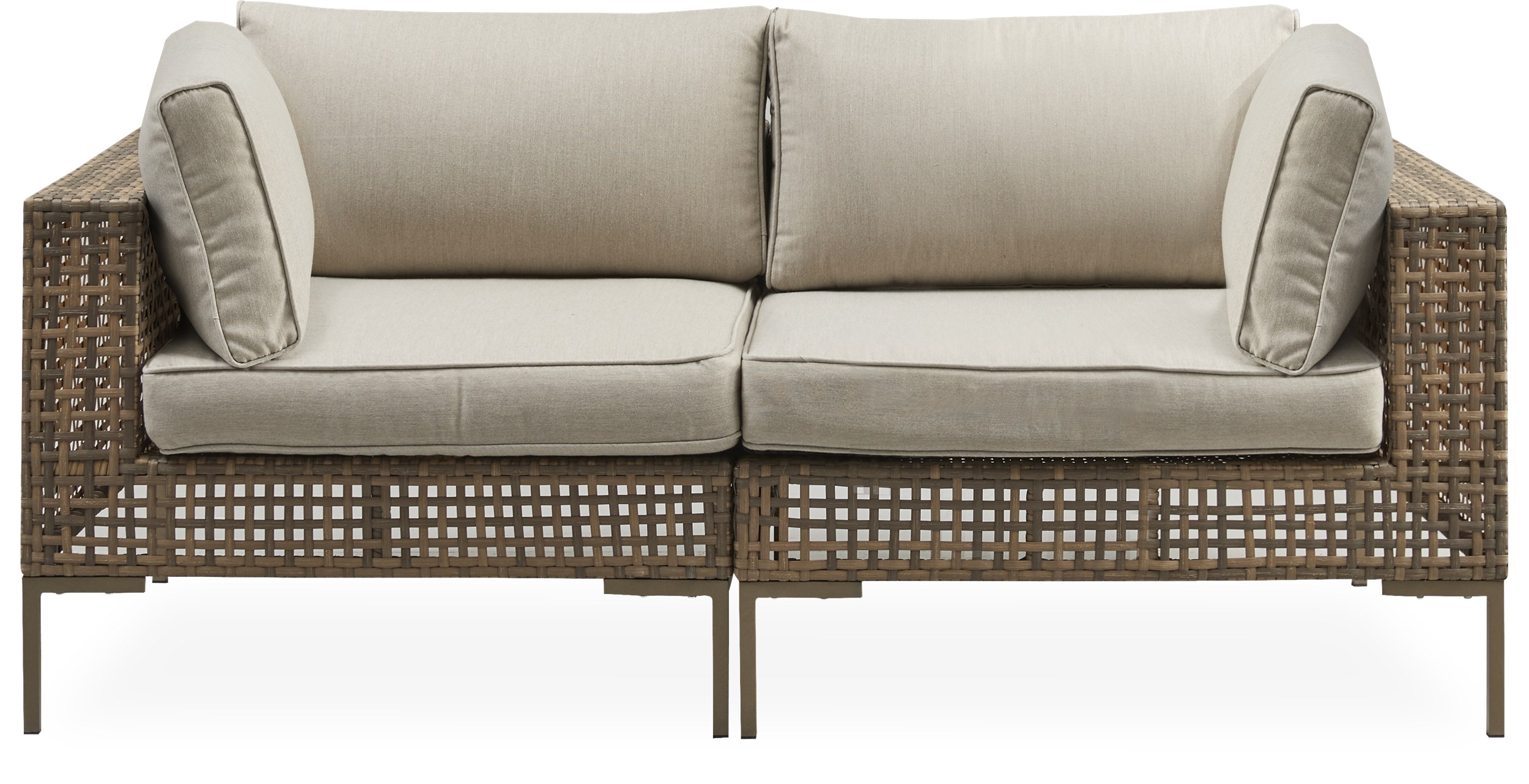 Serino Loungehavesæt med 1 sofa naturfarvet