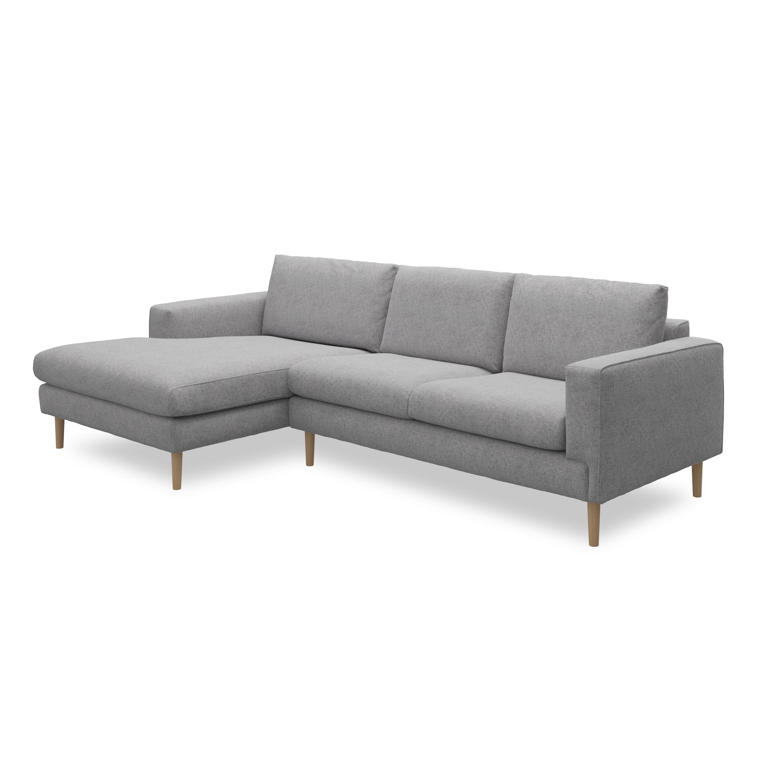 Nyland venstrevendt sofa med chaiselong 