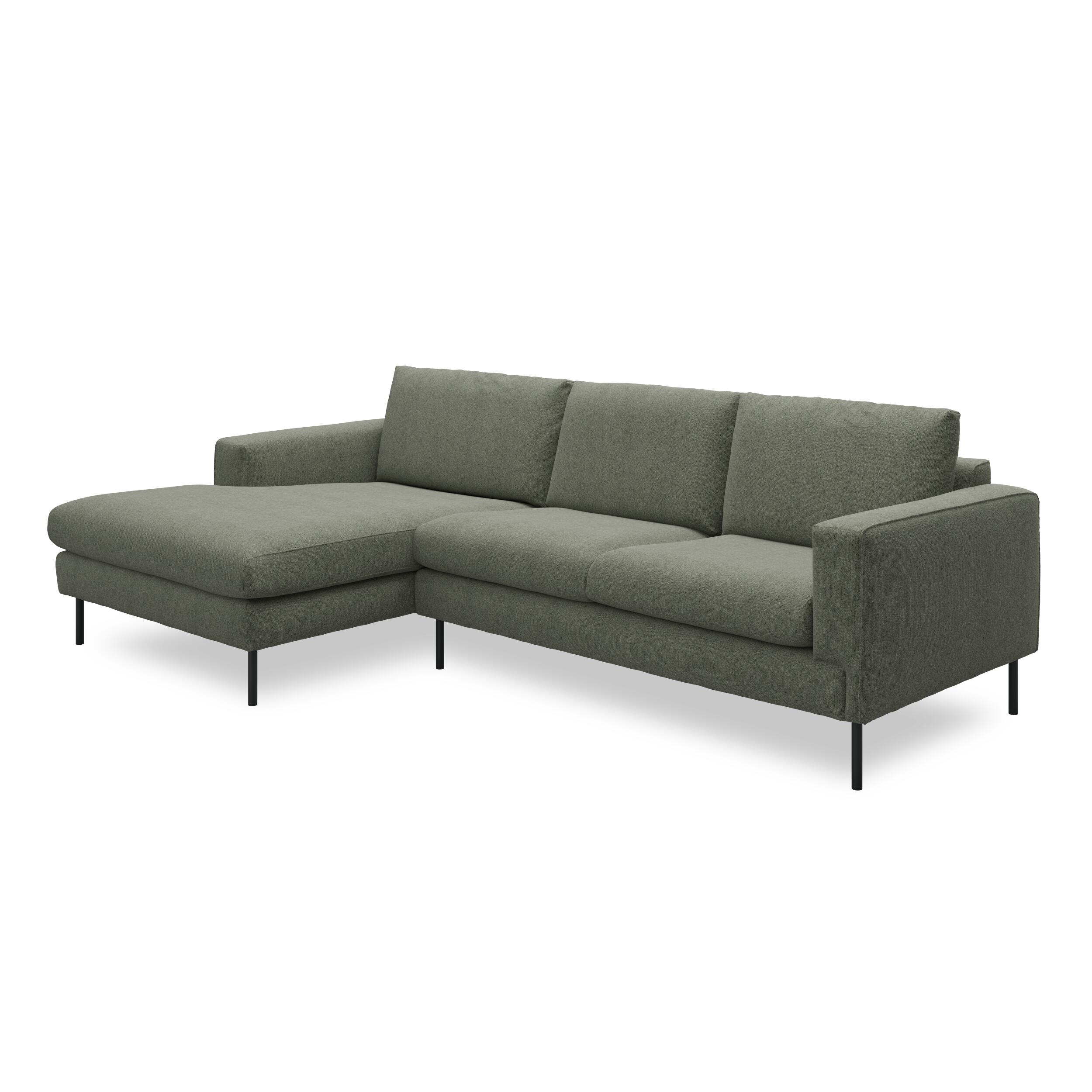 Nyland venstrevendt sofa med chaiselong 