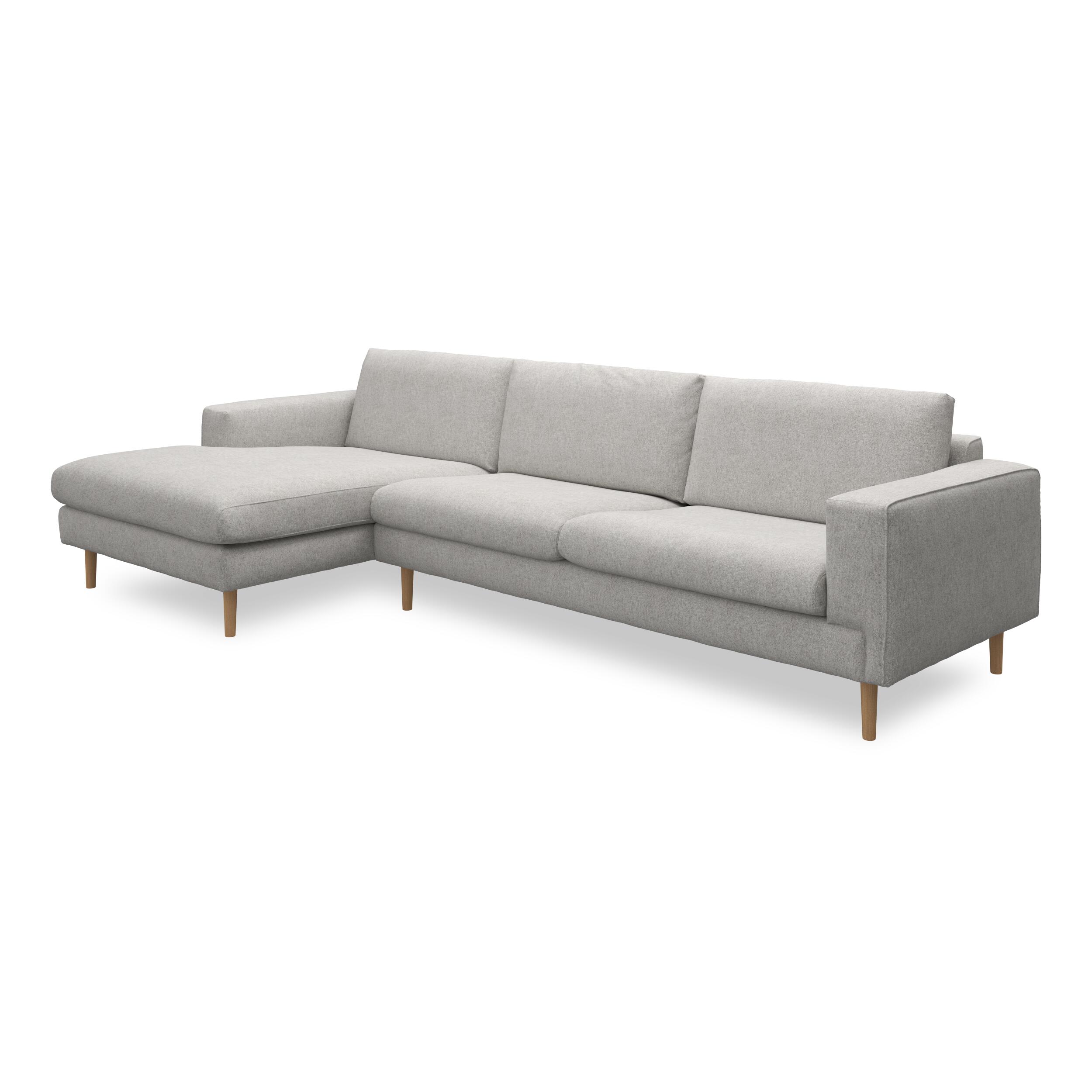 Nyland venstrevendt sofa med chaiselong 