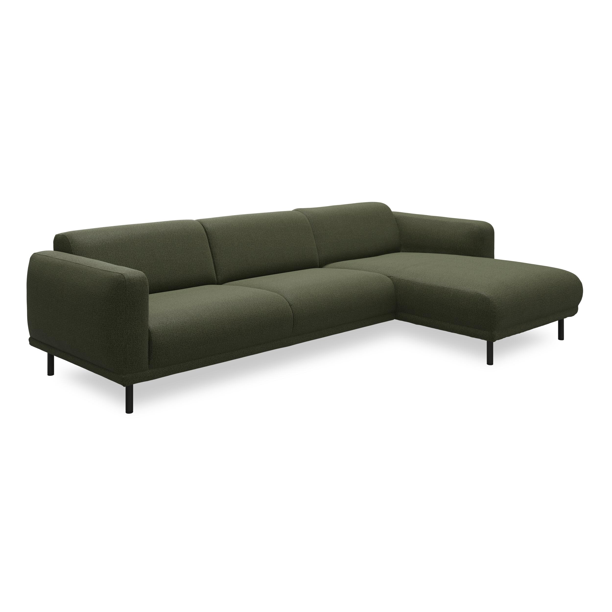 Parker højrevendt sofa med chaiselong 