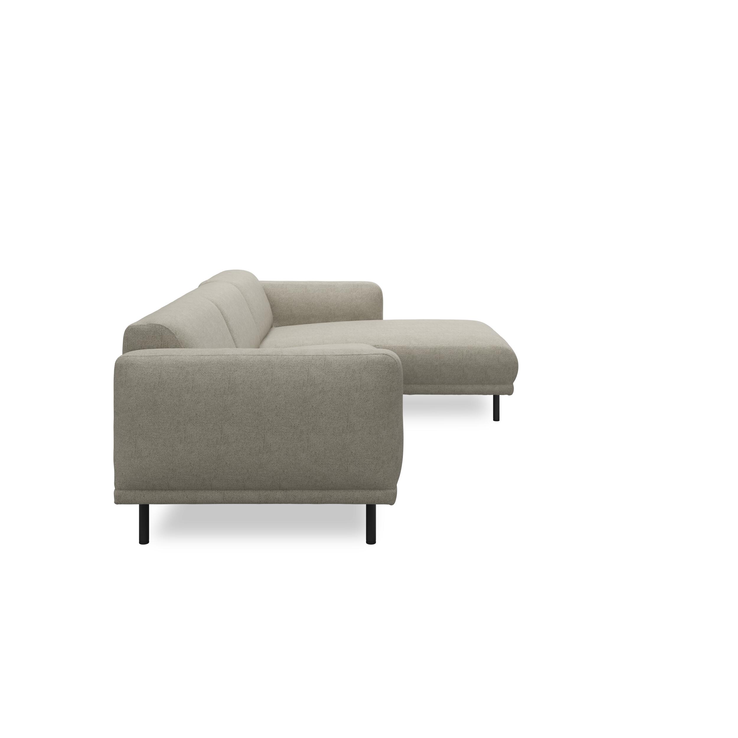 Parker højrevendt sofa med chaiselong 