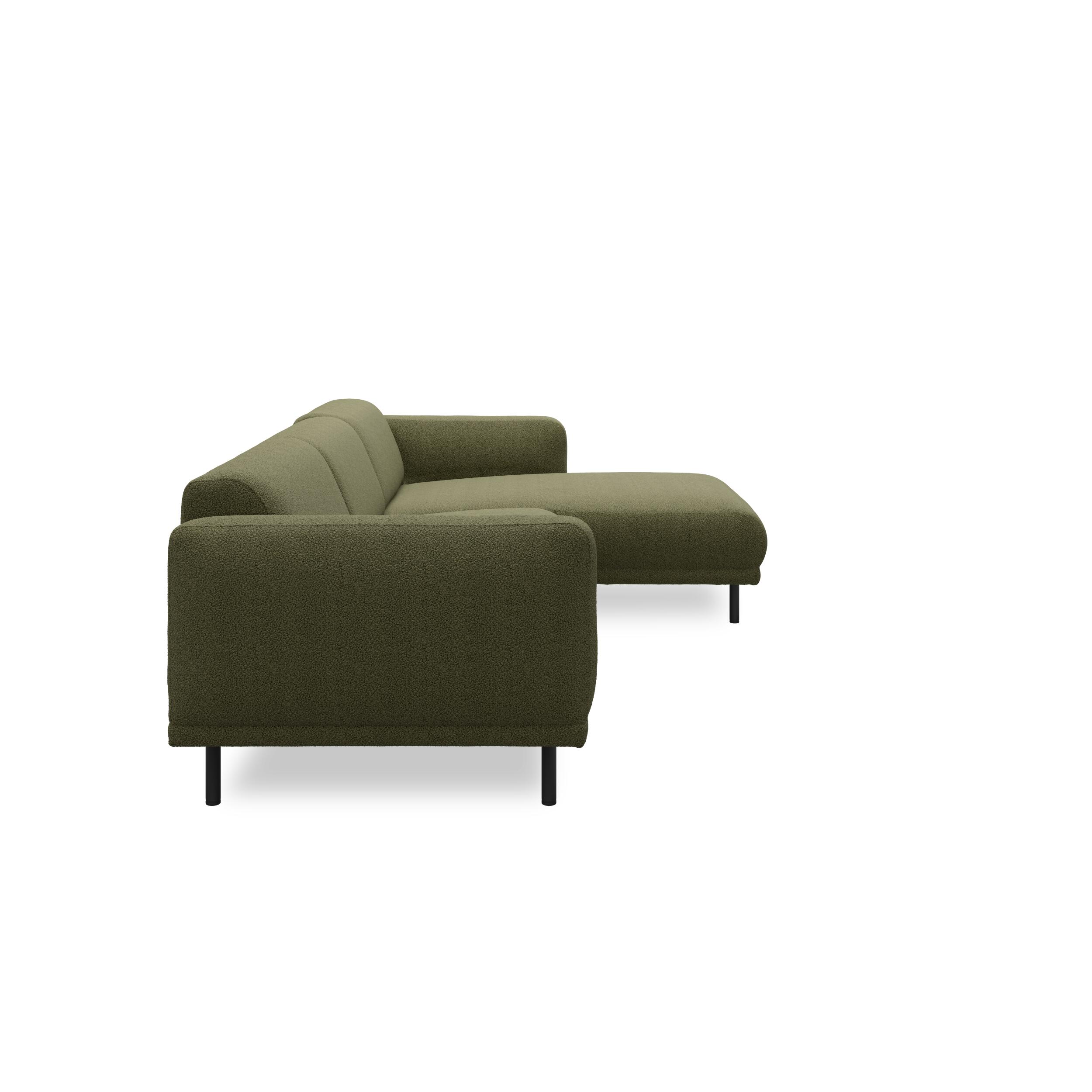 Parker højrevendt sofa med chaiselong 