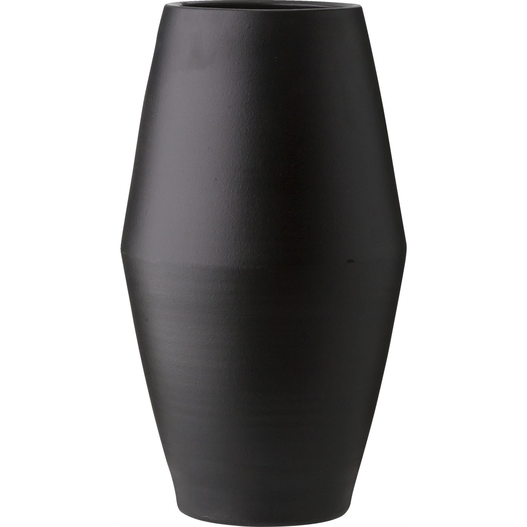Esta vase 45 x 24 cm - Sort terracotta